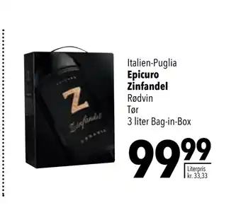 Citti Epicuro Zinfandel tilbud