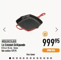 Imerco Le creuset grillpande tilbud