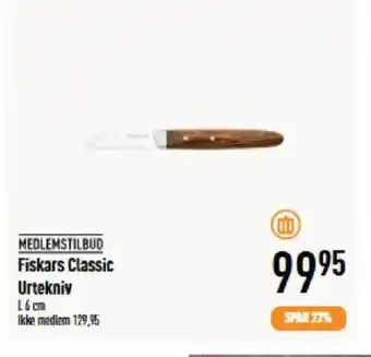 Imerco Fiskars classic urtekniv tilbud