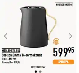 Imerco Stelton emma te-termokande tilbud