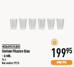 Imerco Stelton pilastro glas - 6 stk. tilbud