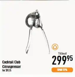 Imerco Cocktail club citruspresser tilbud