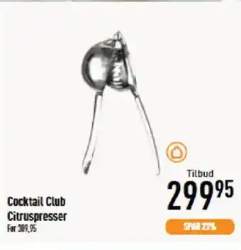 Imerco Cocktail club citruspresser tilbud