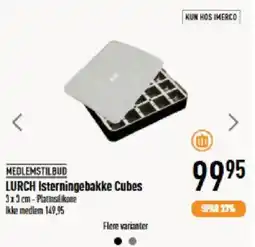 Imerco Lurch isterningebakke cubes tilbud