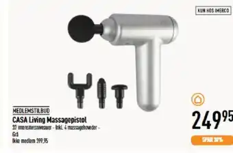 Imerco Casa living massagepistol tilbud