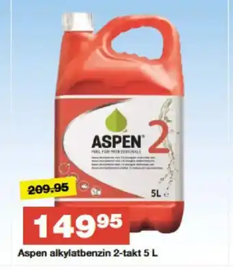 Bauhaus Aspen alkylatbenzin 2-takt tilbud