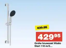 Bauhaus Grohe brusesæt Vitalio Start 110 m/3... tilbud