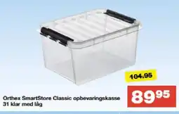 Bauhaus Orthex SmartStore Classic opbevaringskasse 31 klar med låg tilbud