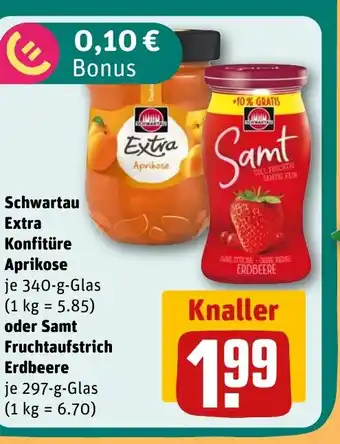 REWE Schwartau Extra Konfitüre tilbud