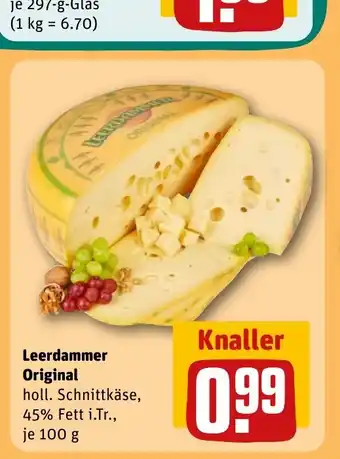 REWE Leerdammer Original tilbud