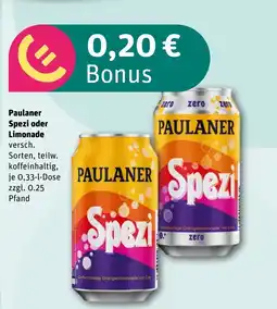 REWE Paulaner Spezi oder limonade tilbud