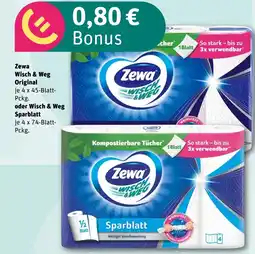 REWE Zewa Wisch & Weg Original tilbud