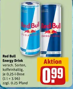 REWE Red Bull Energy Drink tilbud