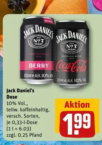 REWE Jack daniel's jack daniels tilbud