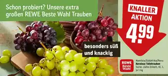 REWE Namibia/Südafrika/Peru: Kernlose Tafeltrauben tilbud