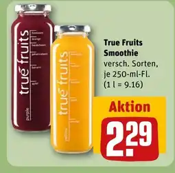 REWE True Fruits Smoothie versch. Sorten, tilbud