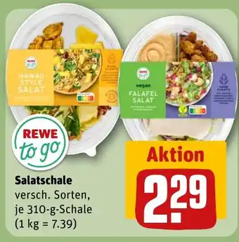 REWE Salatschale versch. Sorten, tilbud