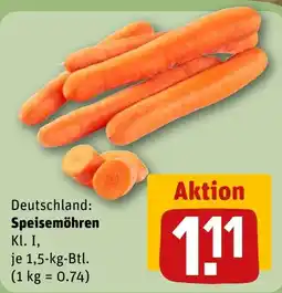 REWE Deutschland: Speisemöhren Kl. I, tilbud