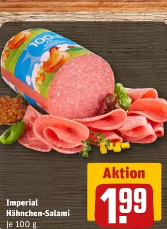 REWE Imperial Hähnchen-Salami je tilbud