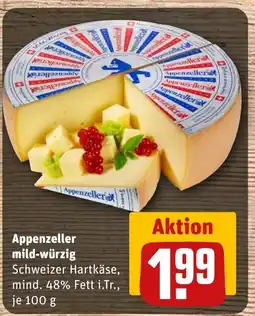 REWE Appenzeller mild-würzig tilbud