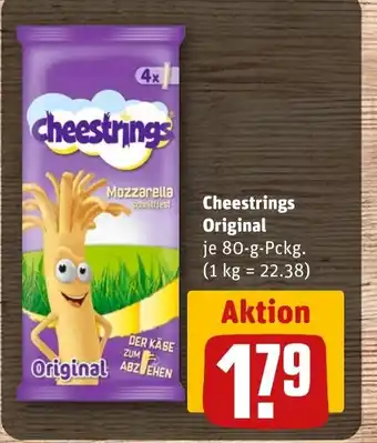 REWE Cheestrings Original tilbud