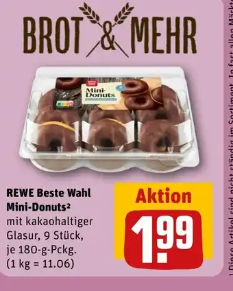 REWE REWE Beste Wahl Mini-Donuts² tilbud