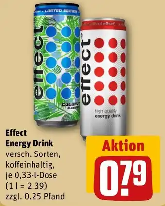 REWE Effect energy drink tilbud