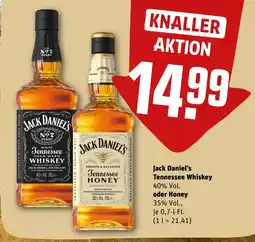 REWE Jack Daniel's Tennessee Whiskey tilbud