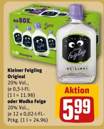 REWE Kleiner feigling original tilbud