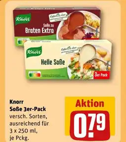 REWE Knorr Soße 3er-Pack tilbud