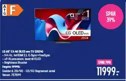 Elgiganten LG 65° C4 4K OLED evo TV (2024) tilbud