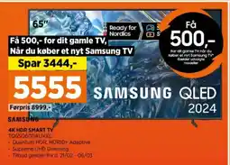 Power SAMSUNG 4K HDR SMART TV tilbud