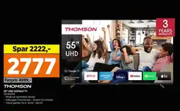 Power THOMSON 55" UHD GOOGLE TV tilbud