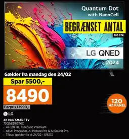 Power LG 4K HDR SMART TV tilbud