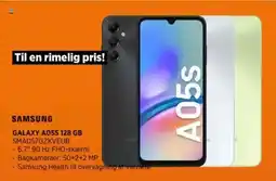 Power Samsung galaxy a05s 128 gb sma057gzkveub tilbud