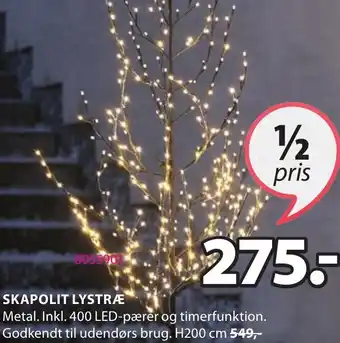 JYSK Skapolit Lystræ tilbud