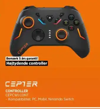 Power CEPTER CONTROLLER CEPCWLCONT tilbud