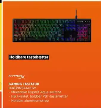 Power Hyper gaming tastatur hx639n5aauuw tilbud