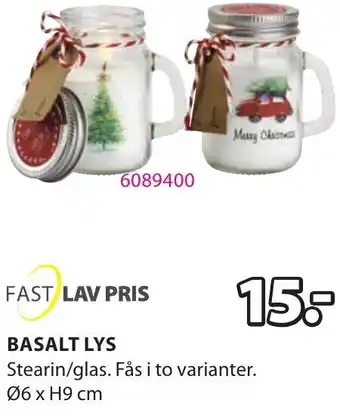 JYSK Basalt Lys tilbud