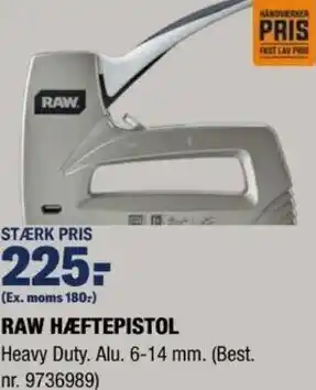 Stark Raw Hæftepistol tilbud