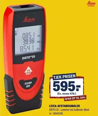 Stark Leica Afstandsmåler tilbud