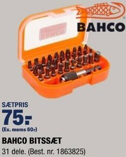 Bahco Bitssæt
