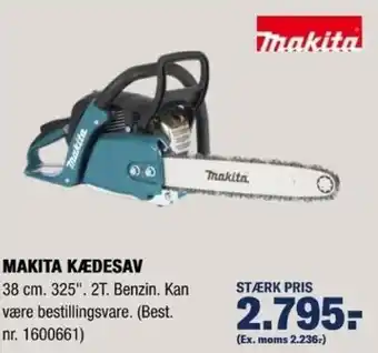 Stark Makita Kædesav 38 cm tilbud