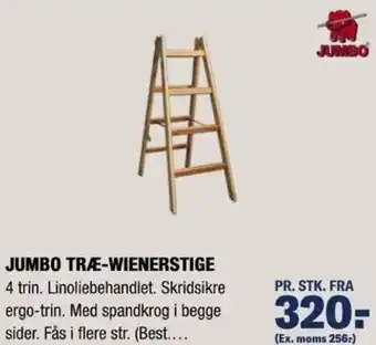 Stark Jumbo Træ-Wienerstige tilbud
