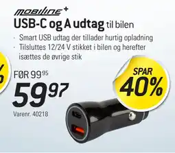 Thansen USB-C og A udtag tilbud