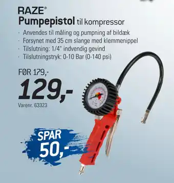 Thansen Pumpepistol tilbud