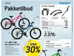 Thansen Mountainbike 24-26 tilbud