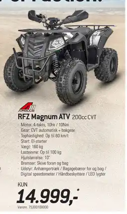 Thansen RFZ Magnum ATV tilbud