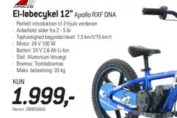 Thansen El-løbecykel 12 tilbud