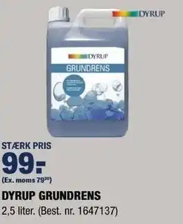 Stark Dyrup Grundrens 2,5 Liter tilbud